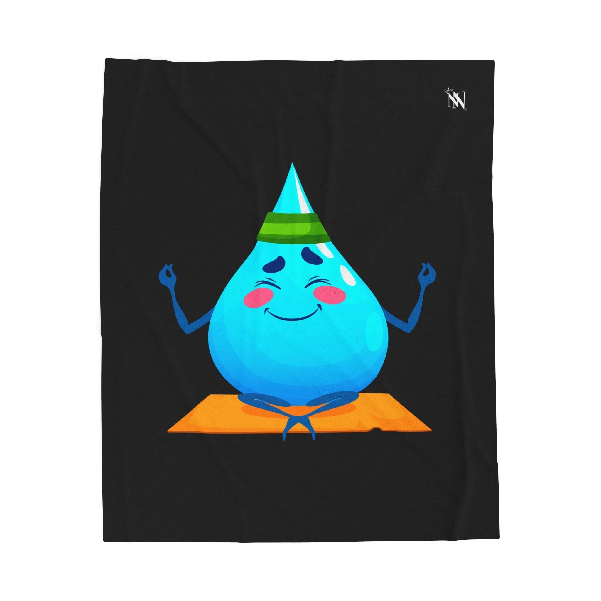 Zen Rain Drop | Mix & Match Fun-Flirty Lovers’ Blankets