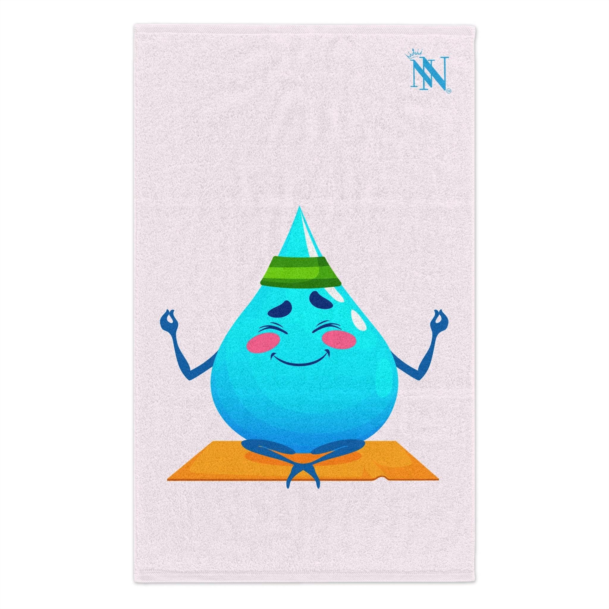 Zen Rain Drop Soft Pink Mix & Match Soft Sex Towels | Naughty Lovers’ Gifts