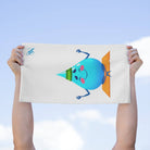 Zen Rain Drop White Mix & Match Soft Sex Towels | Naughty Lovers’ Gifts