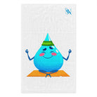 Zen Rain Drop White Mix & Match Soft Sex Towels | Naughty Lovers’ Gifts