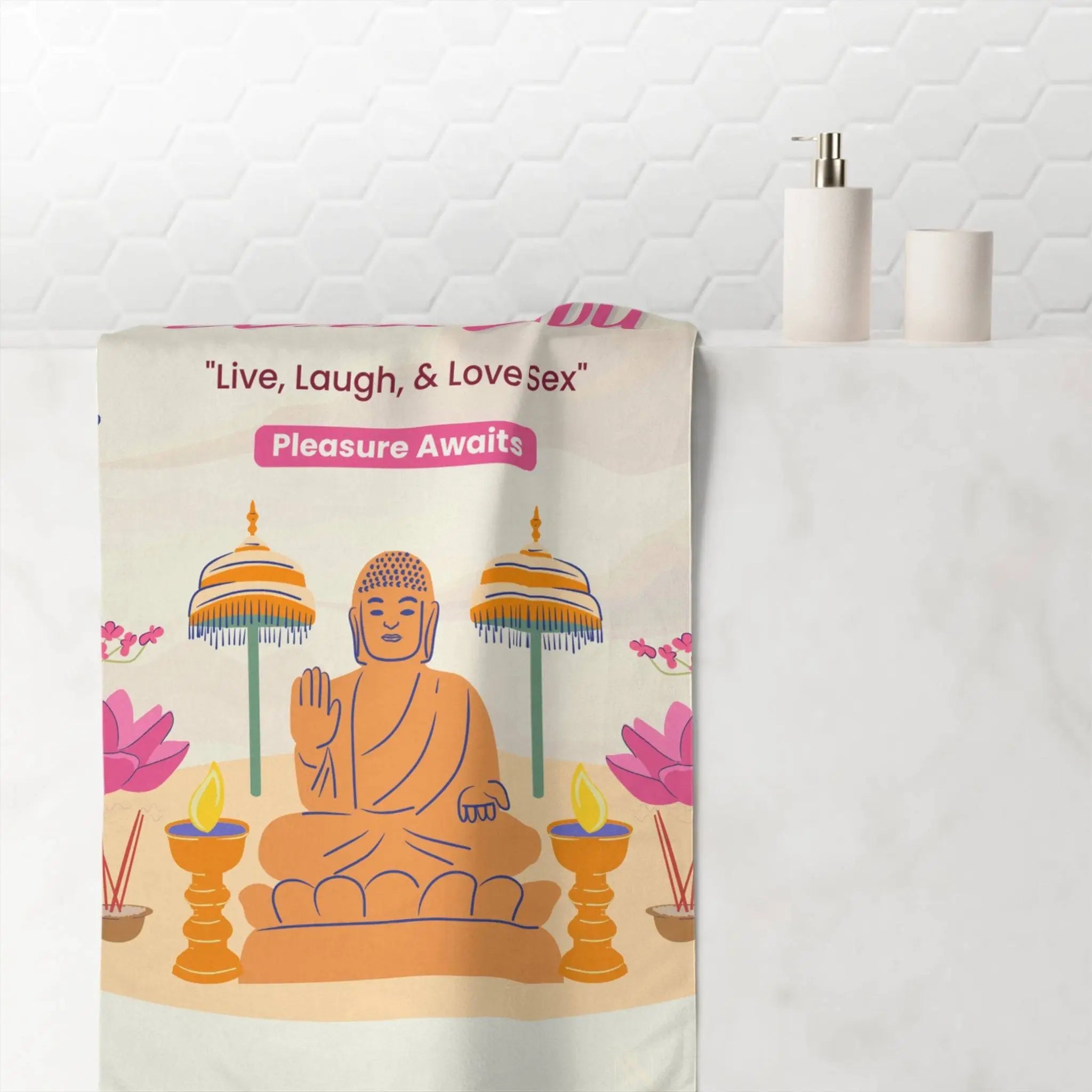 Zending With You | Mix & Match Naughty XL Fun-Flirty Lovers’ Towels