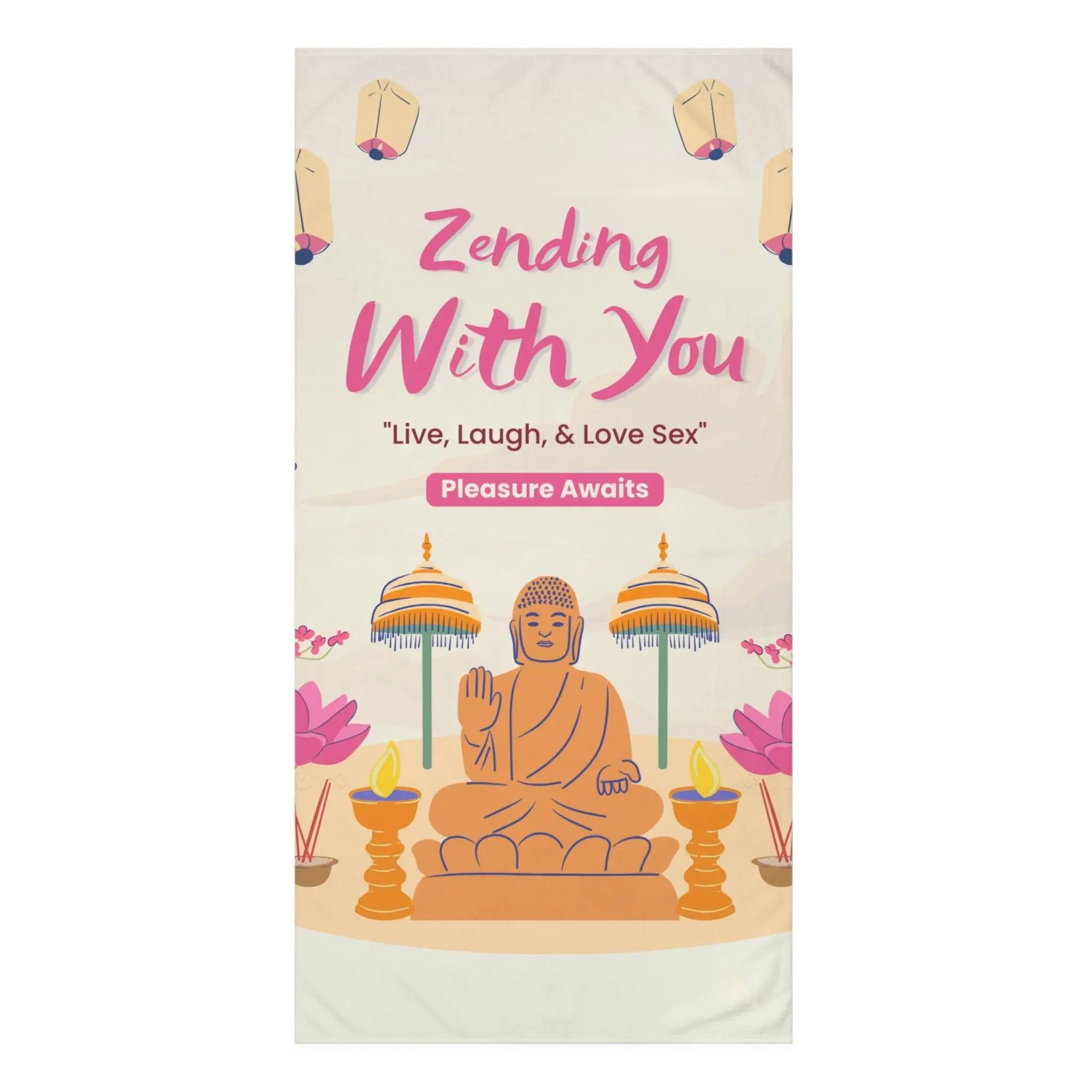 Zending With You | Mix & Match Naughty XL Fun-Flirty Lovers’ Towels