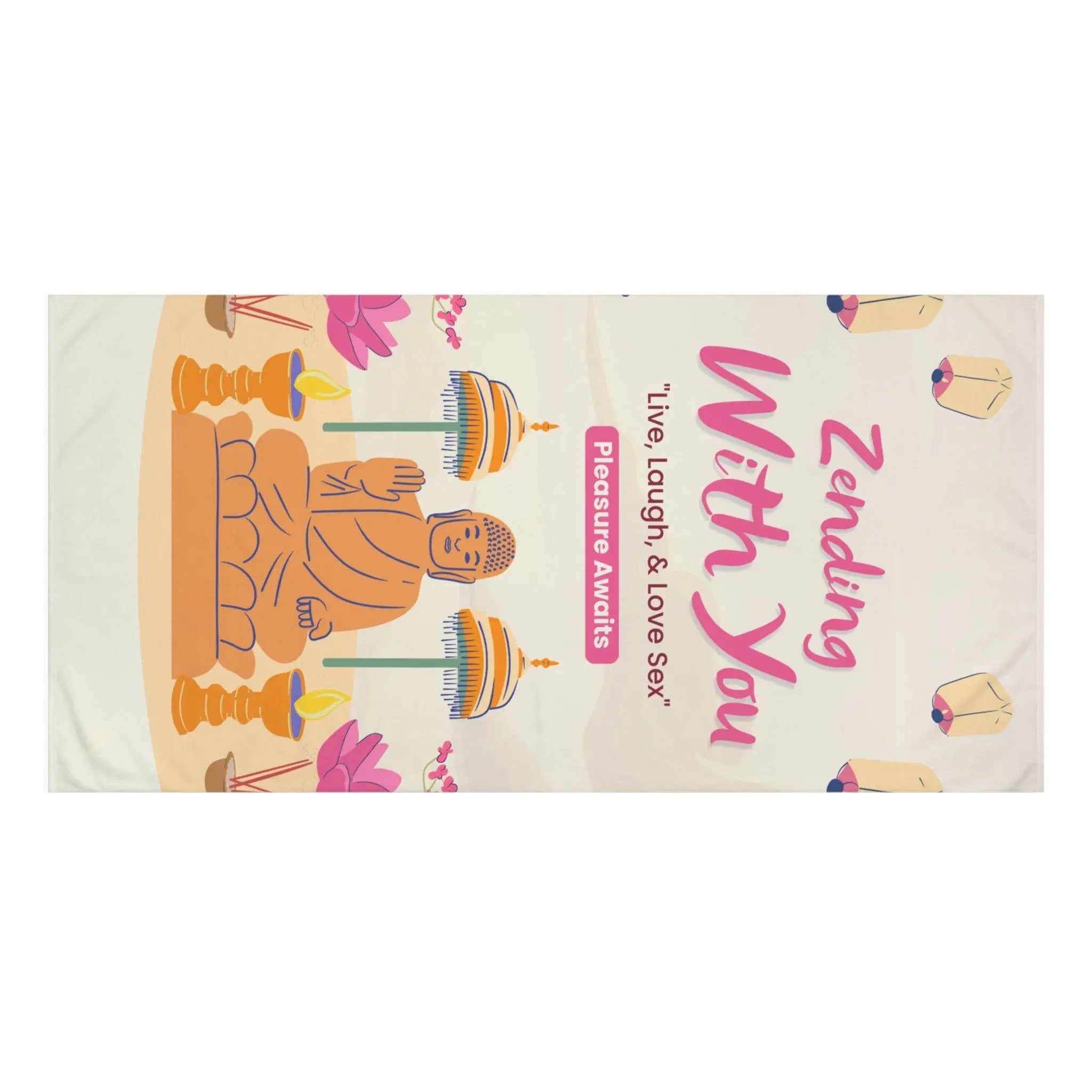 Zending With You | Mix & Match Naughty XL Fun-Flirty Lovers’ Towels
