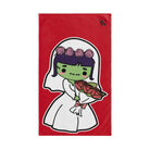 Zombie Bride Red | Mix & Match Original Fun-Flirty Lovers’ Towels