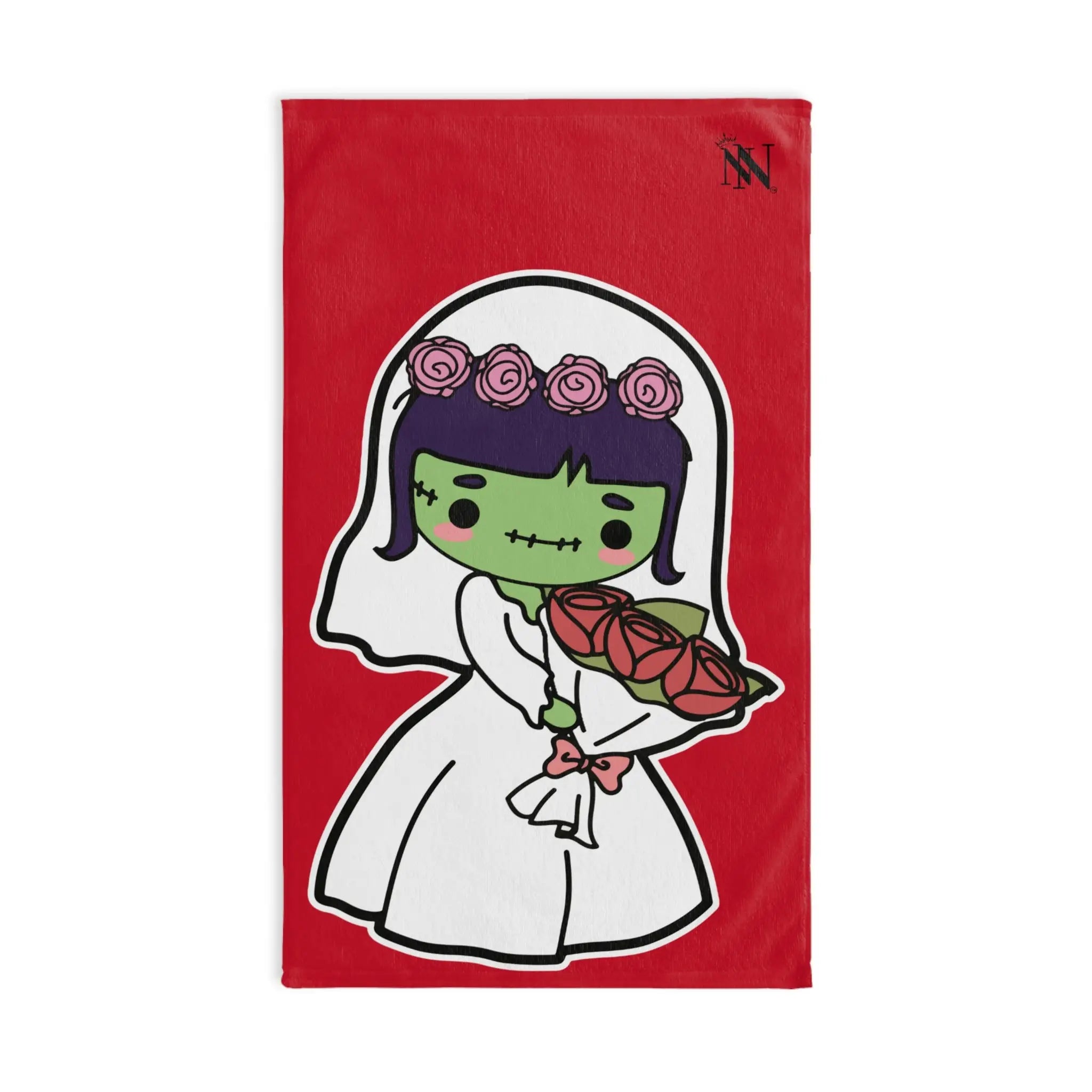 Zombie Bride Red | Mix & Match Original Fun-Flirty Lovers’ Towels